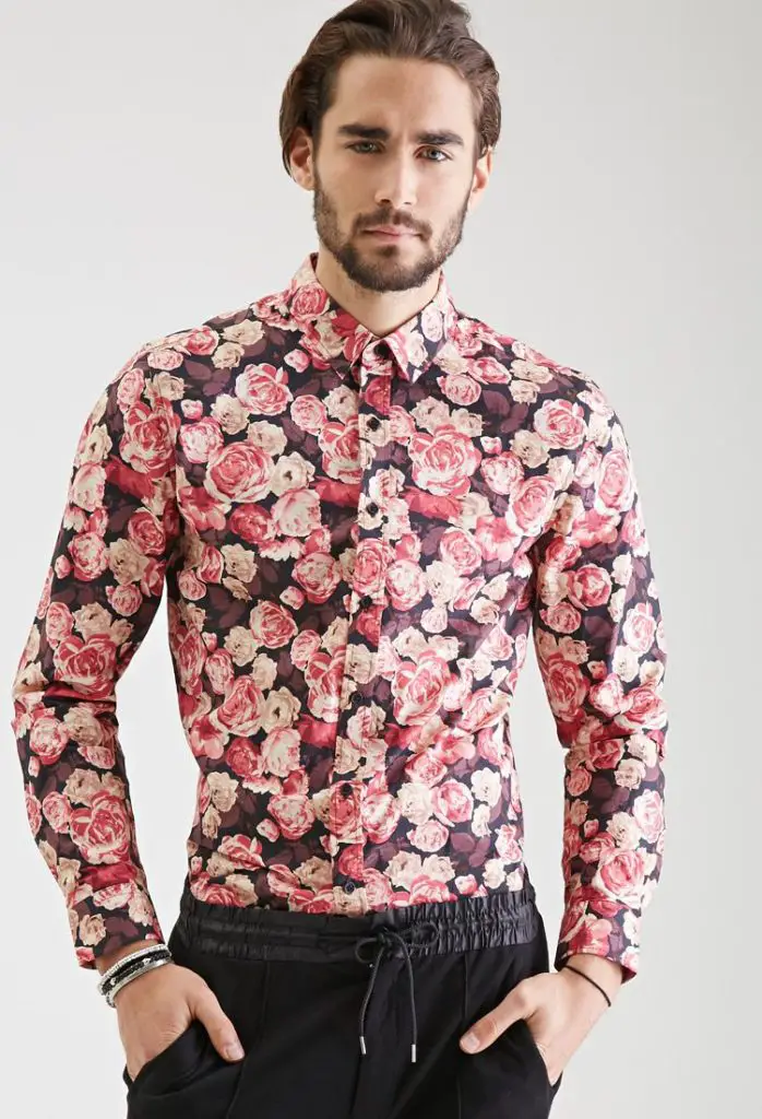 Men’s Floral Printed Shirts The Streets Fashion and Music