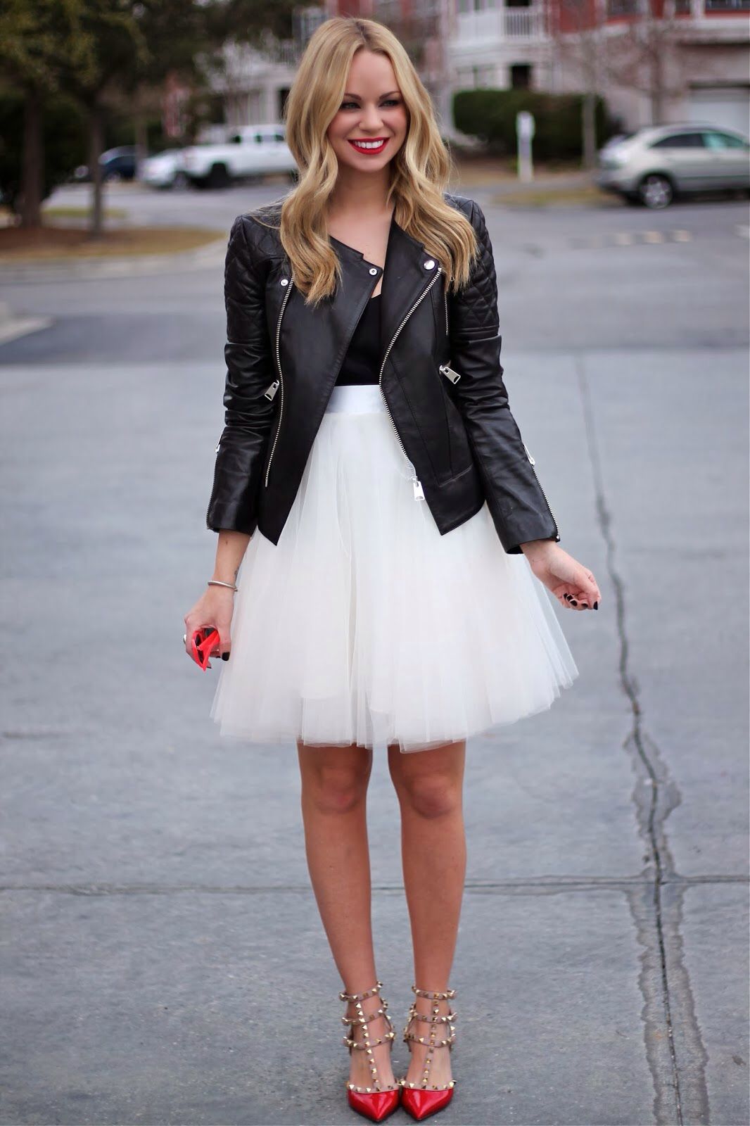 White Tulle Skirt
