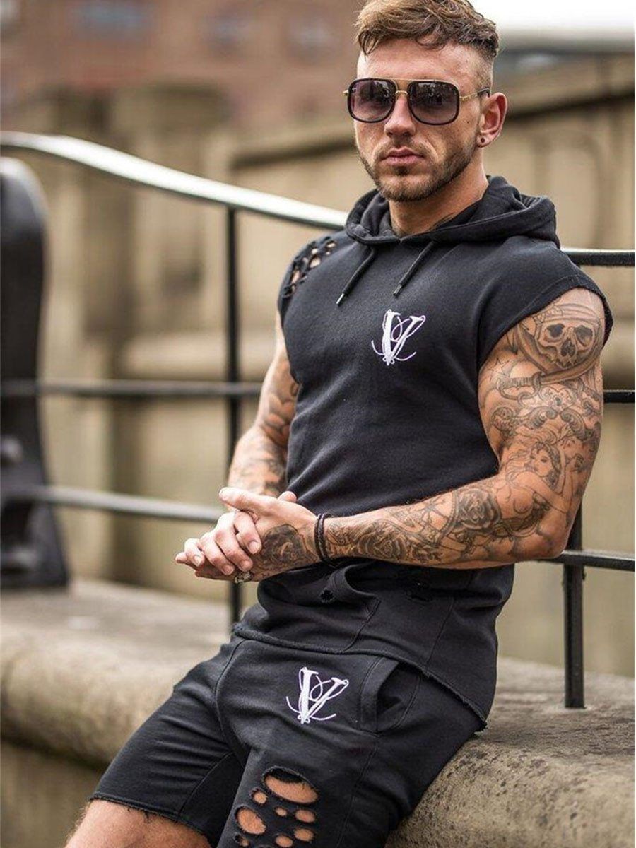 short sleeve hoodie