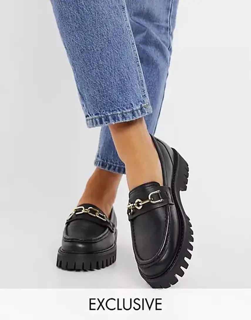 styling chunky loafers