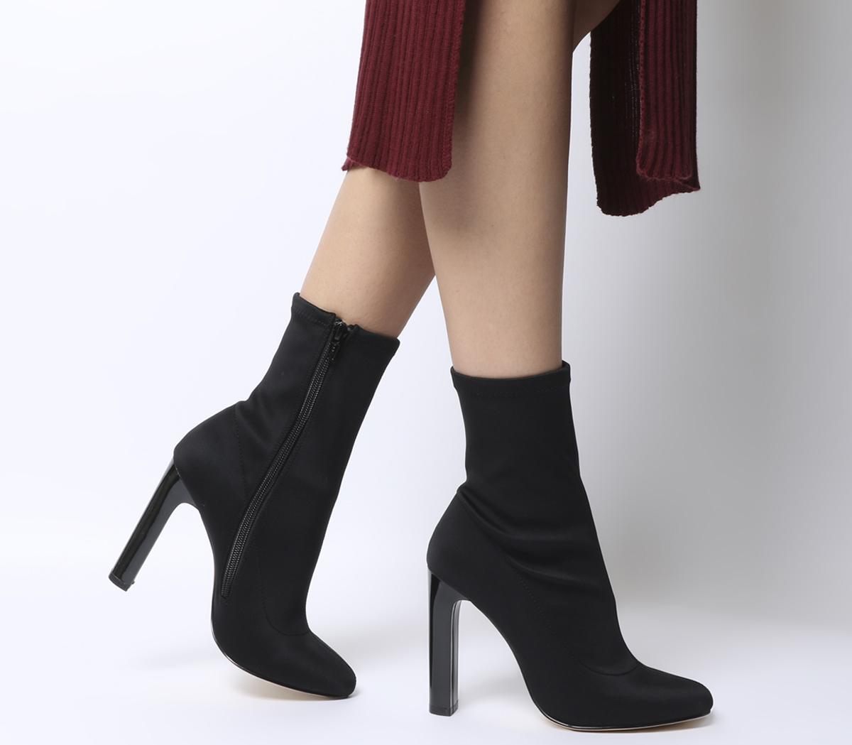 Azul Sock Boots Black