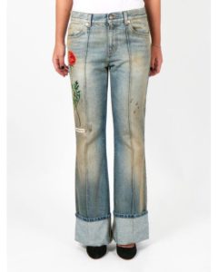 Embroidered Jeans