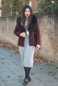 Knitted Midi Dress image