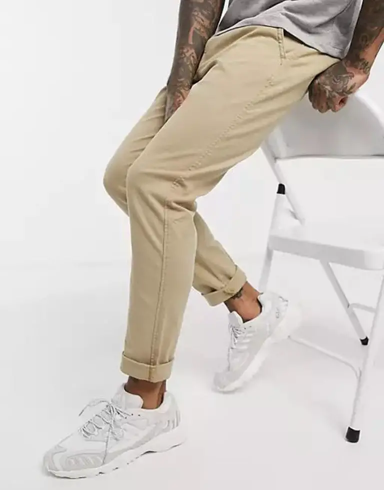 slim tapered chinos