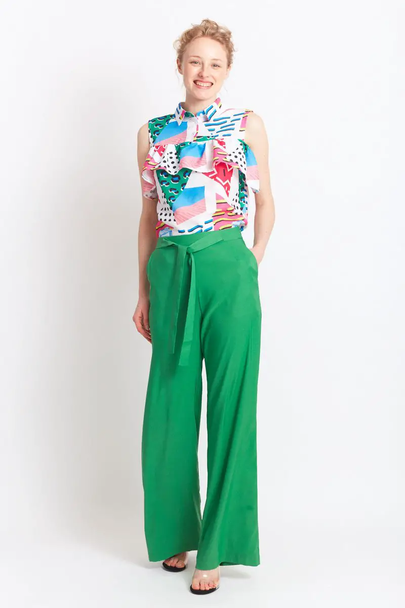 Migle + Me Cuenca Green Trousers