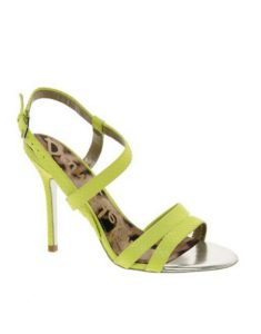 Green Strappy sandals