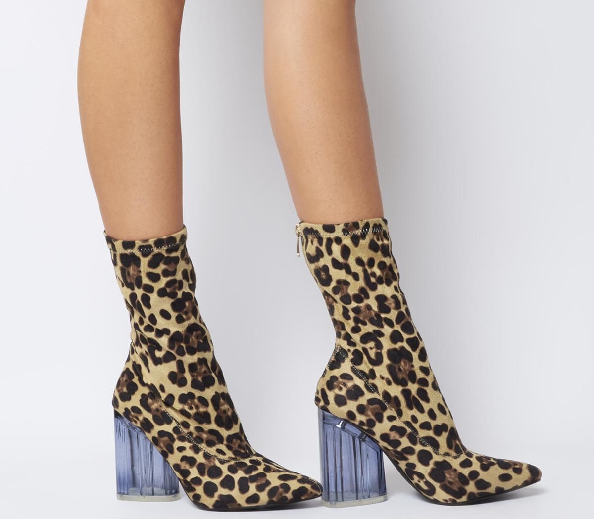 Niko Stretch Boot Leopard Microsuede 2