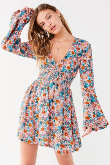 Perfect Accessories For A Smocked Mini Dress