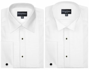 Wedding Pleated Dress Shirt Tuxedo