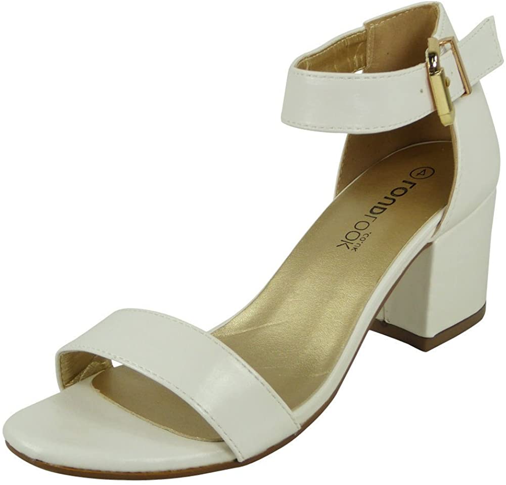 Women Ankle Strap Sandals | Heeled Sandals | Sandals for Women | Chunky Heel Sandals | Summer Sandals Women | Buckle Sandals for Women