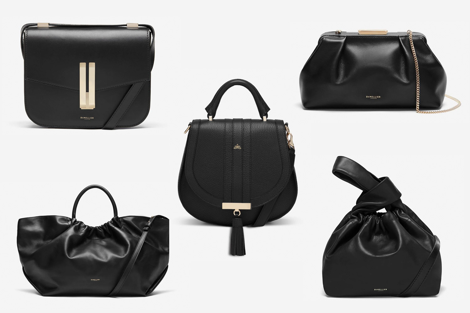 womens black handbags