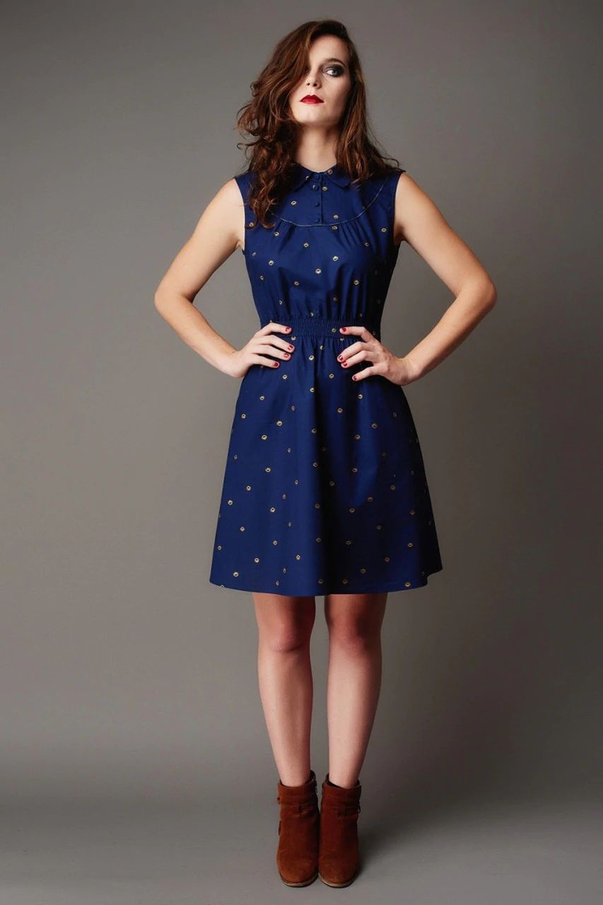 Deer and Doe Cardamome Dress (Intermediate)