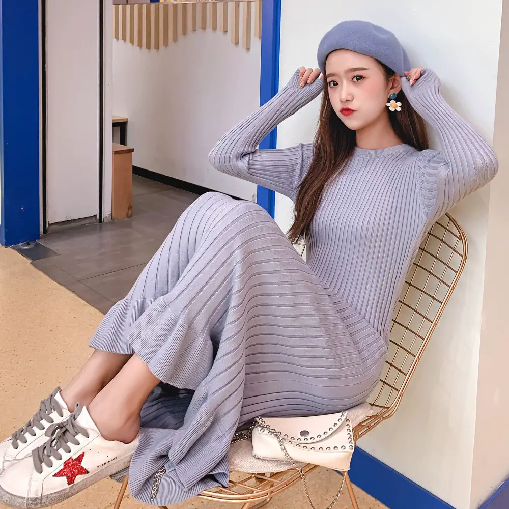 Long Knitted Dress