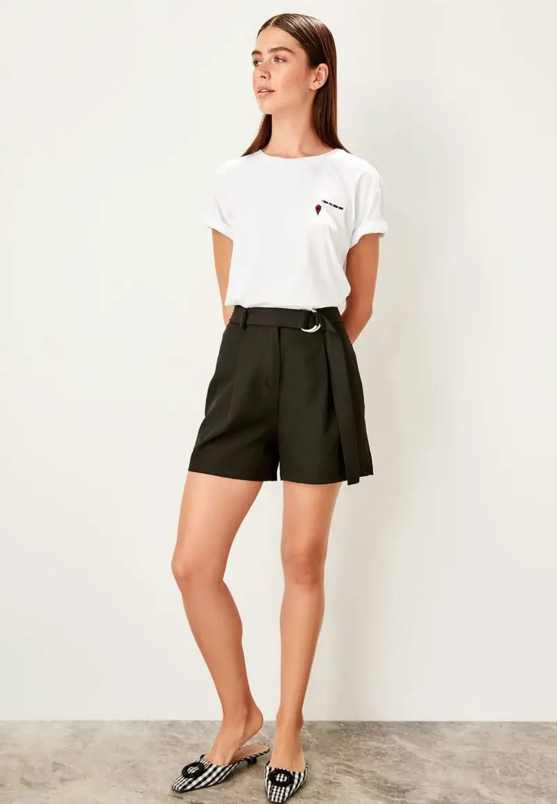 Wide Leg Shorts Outfits With International Society of Precision