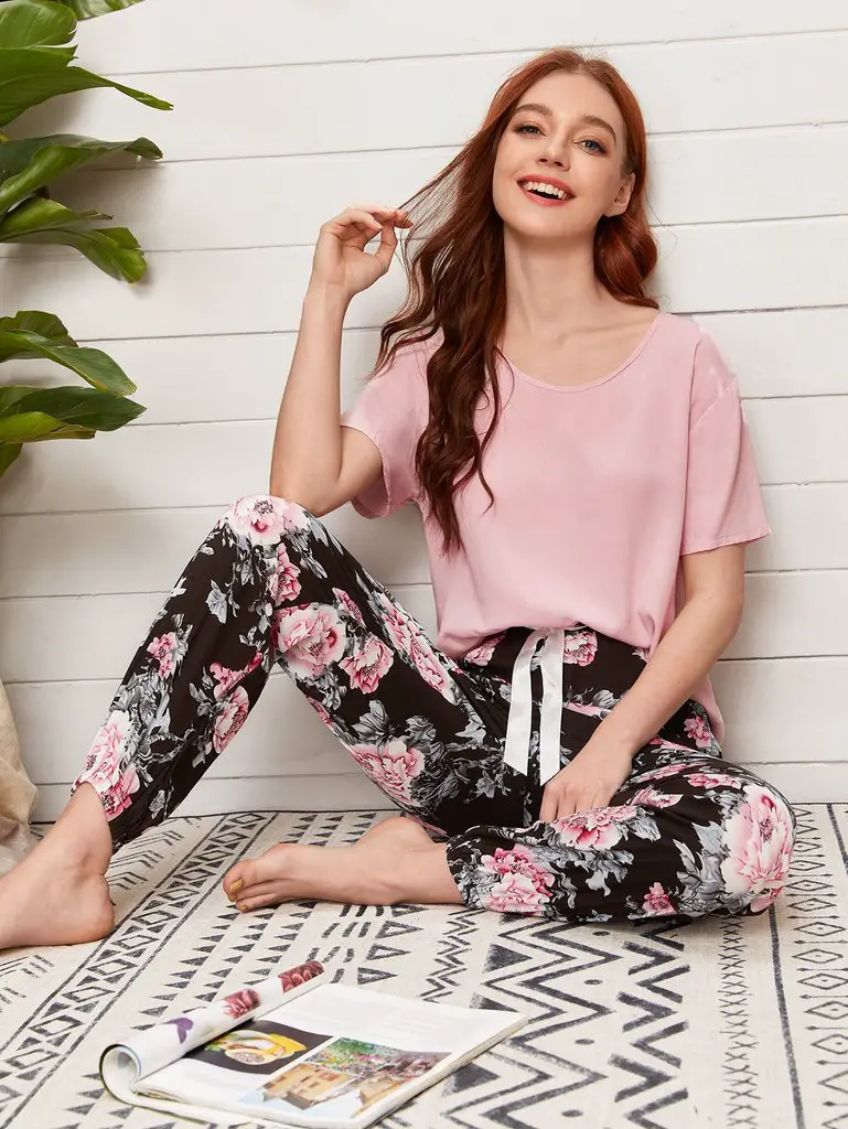 Floral Trousers