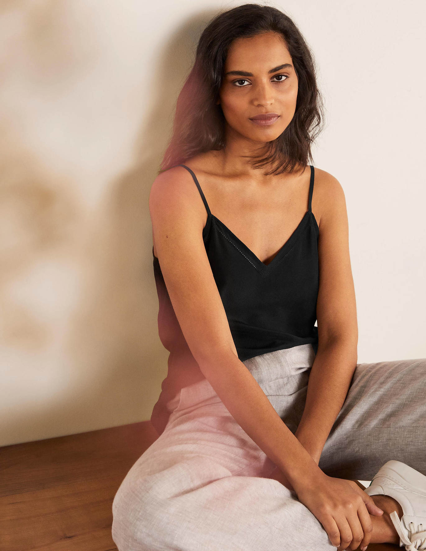 Silk Cami - Black /