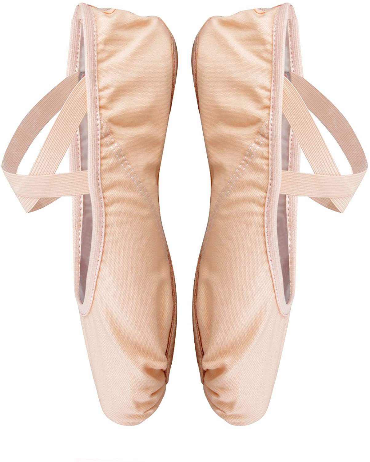 Ballet Dance Shoes Split Sole Flat Gymnastics Dancing Slippers