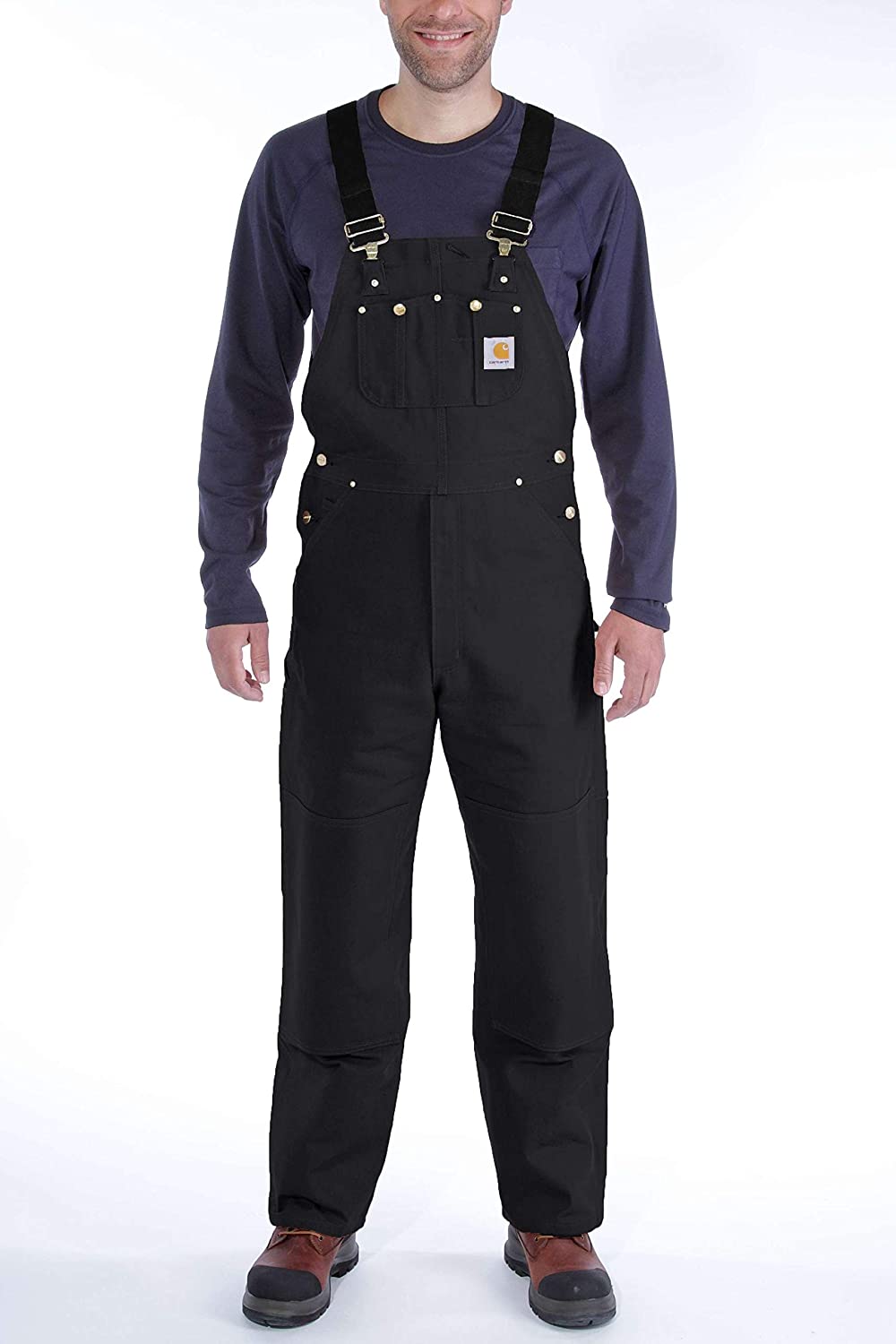 Carhartt Men's Trousers Denim Black R01