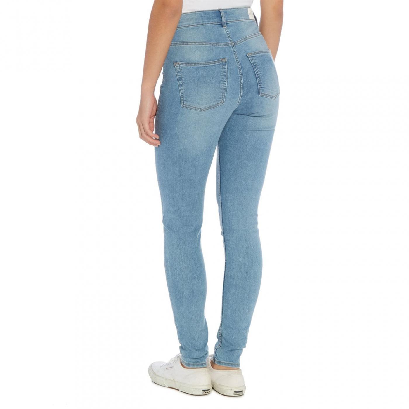 Cheap Monday Jeans | High Rise Spray Skinny Jeans Denim