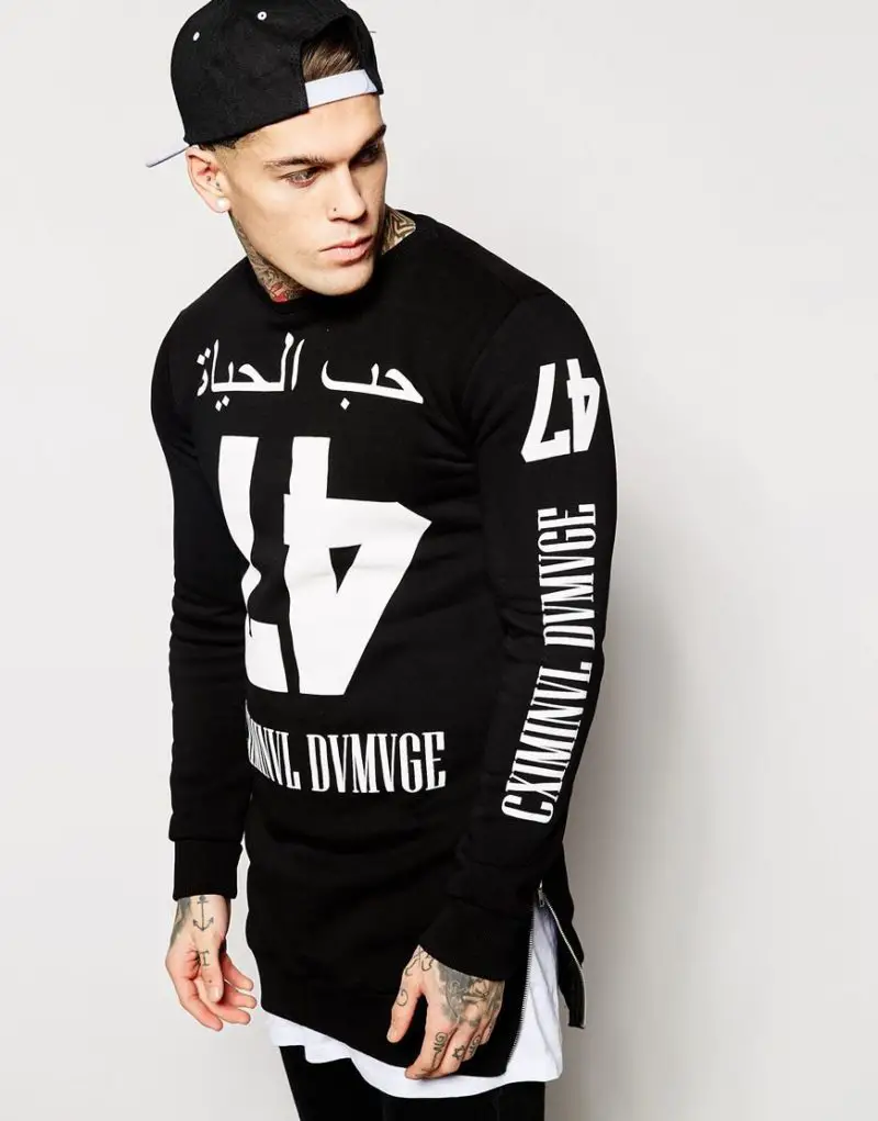 criminal damage checked shirt