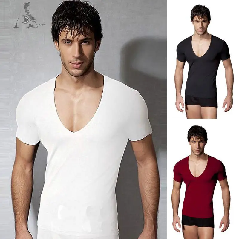 how to cut a scoop neck t shirt