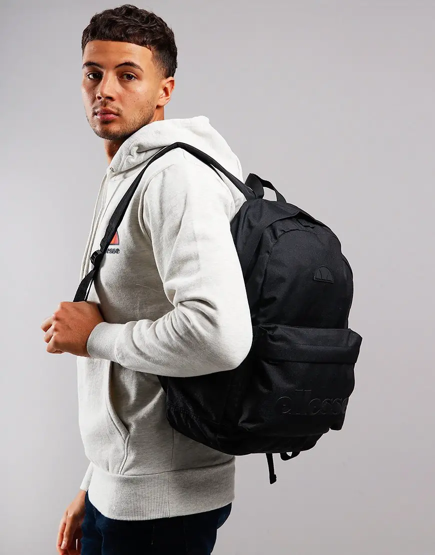 Ellesse Regent Backpack Black Mono