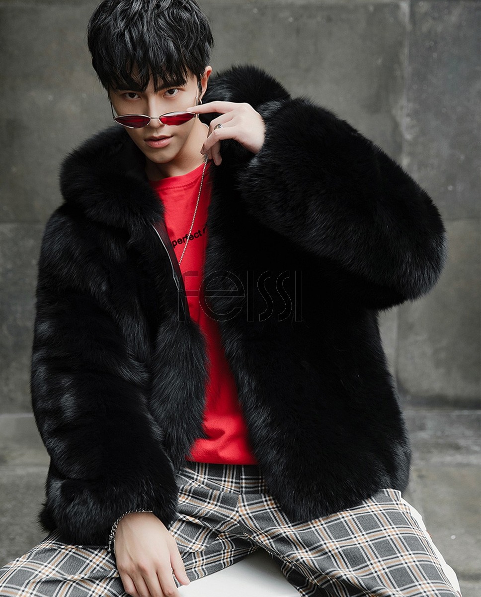 Fur Hoodie