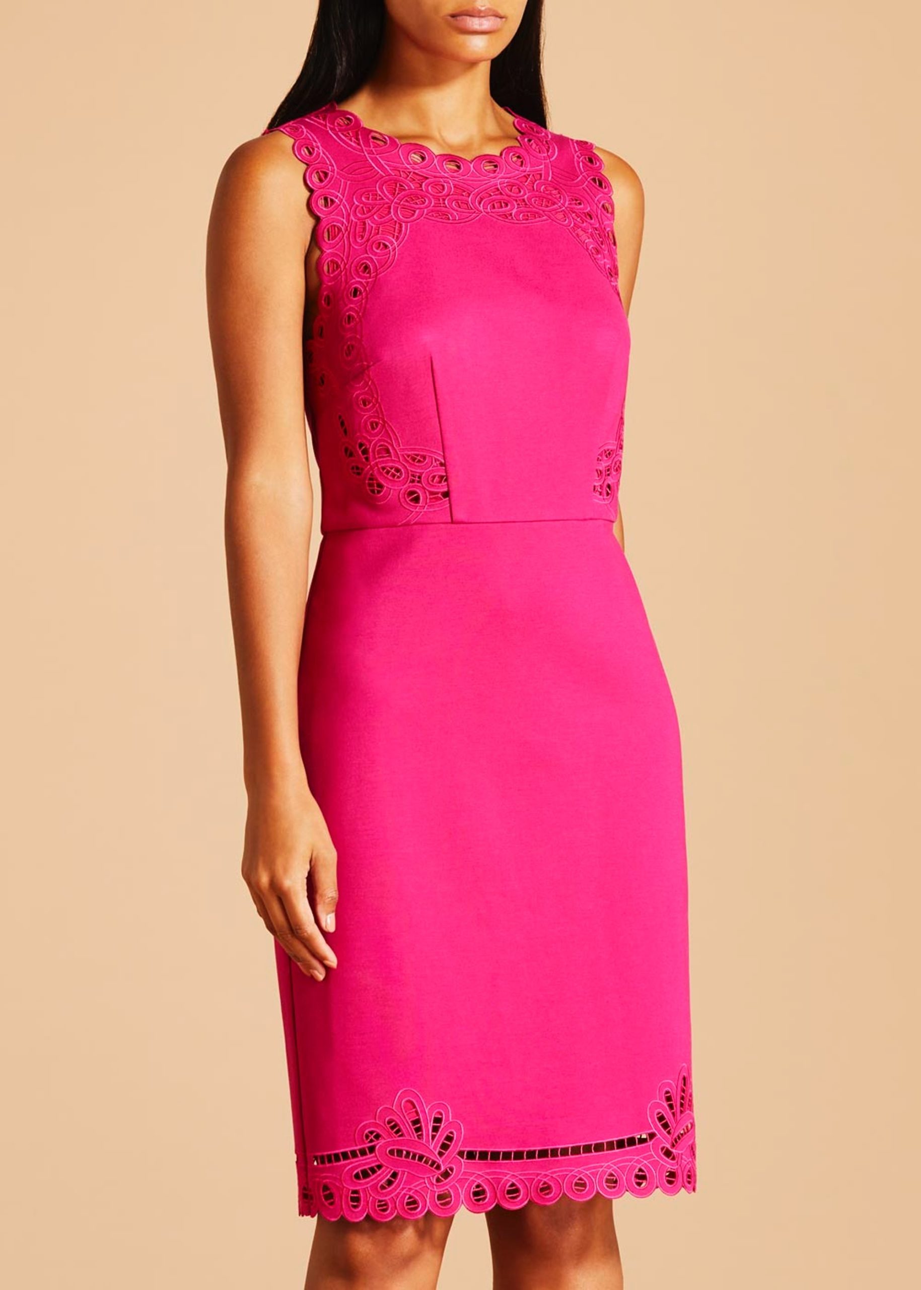 FWM Ponte Pencil Dress - Pink