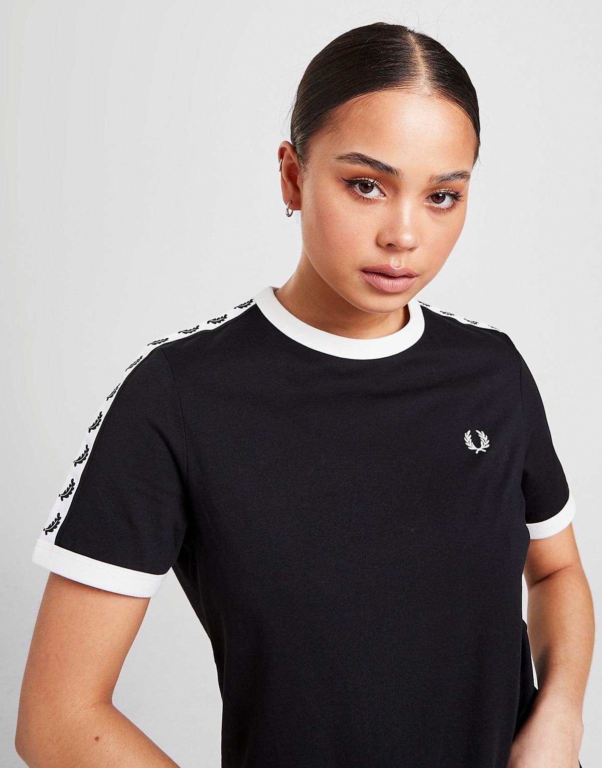 Fred Perry Tape Ringer T-Shirt Women's