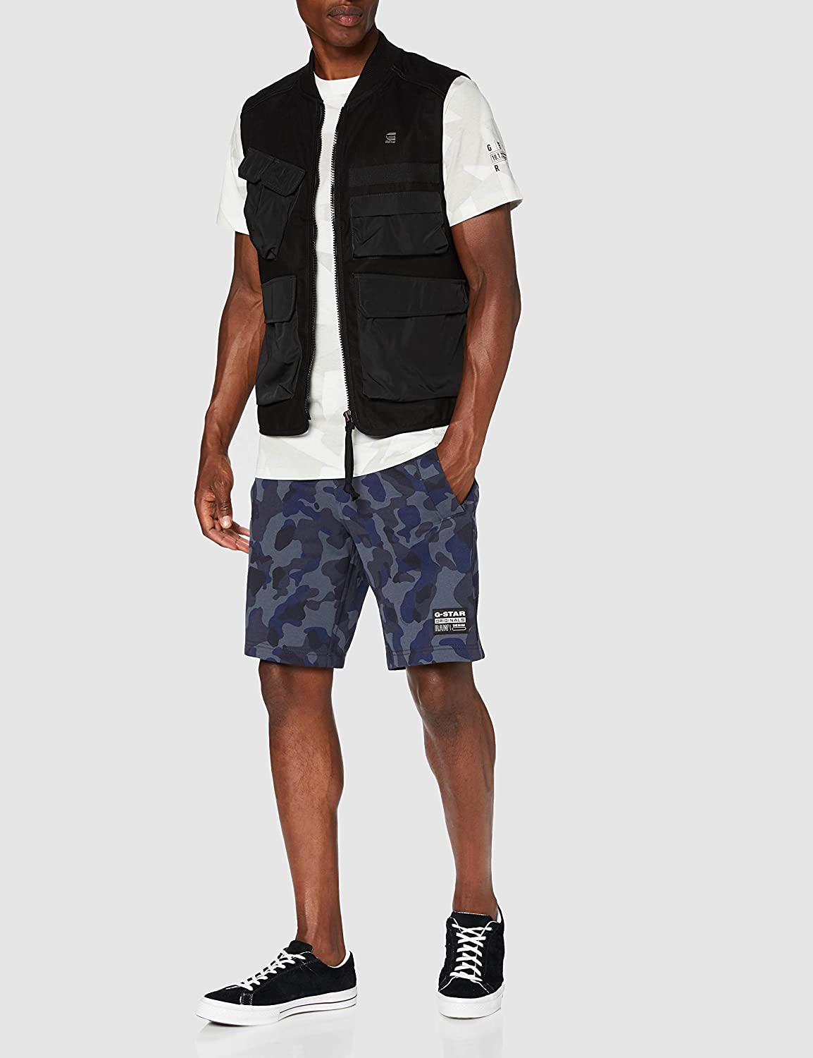 G-STAR RAW Men's Utility Vest Jacket