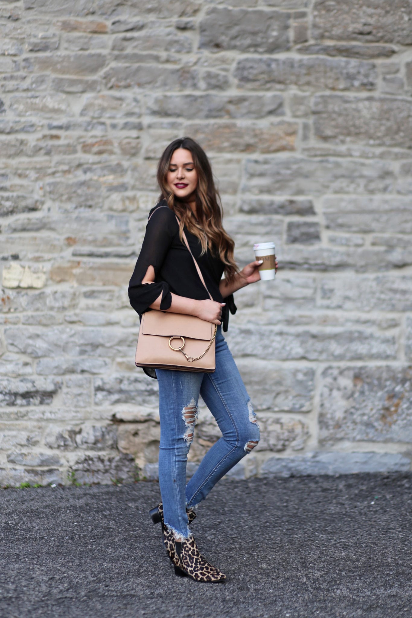 leopard boots