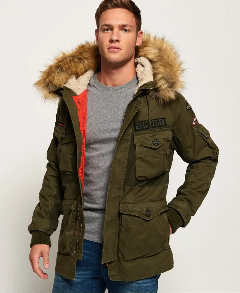 Khaki Parka Men