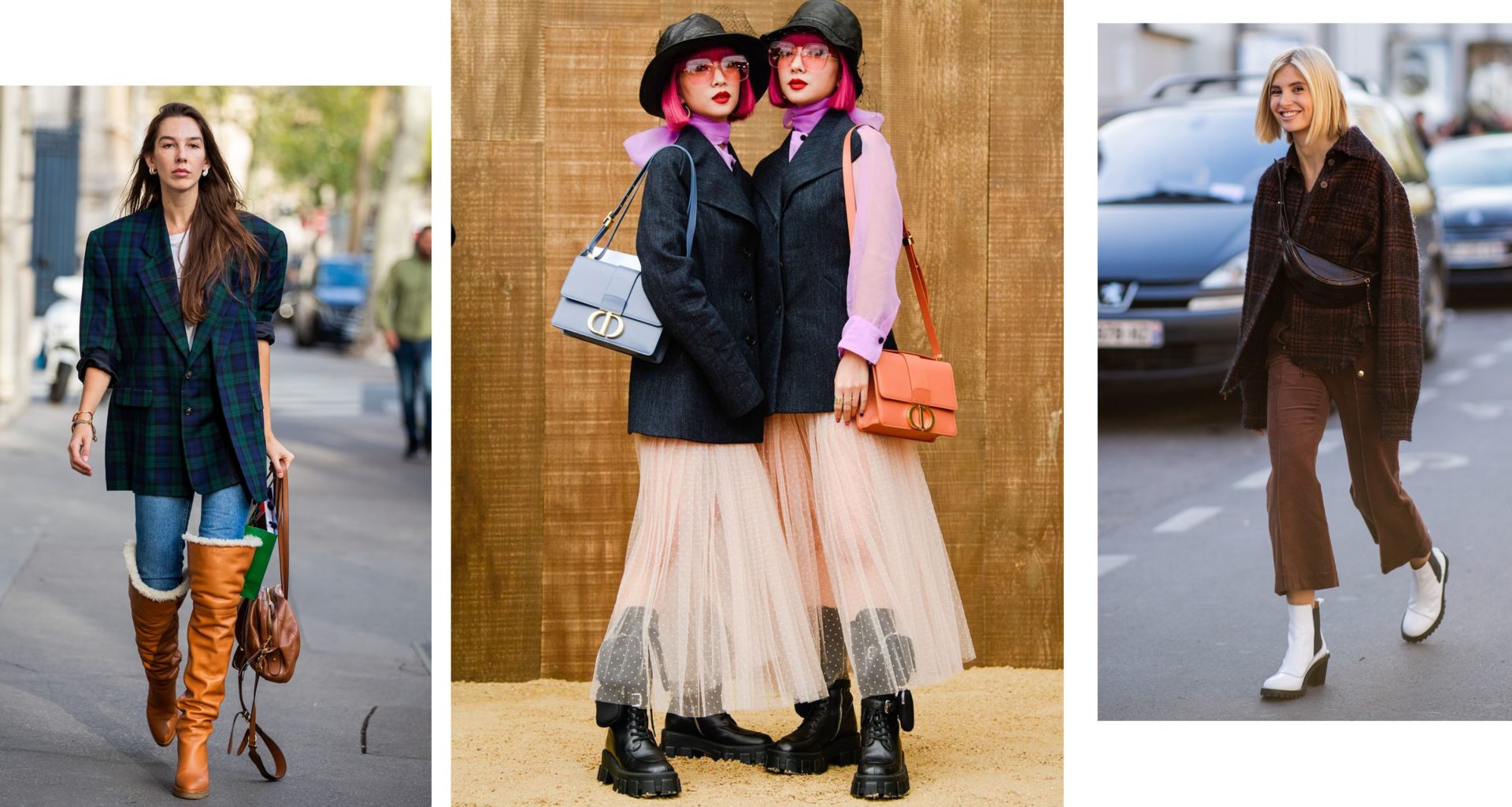 Shearling Heeled Boots