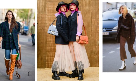 Shearling Heeled Boots