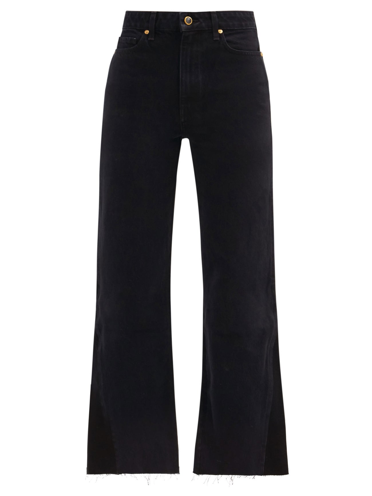 Layla high-rise kick-flare jeans