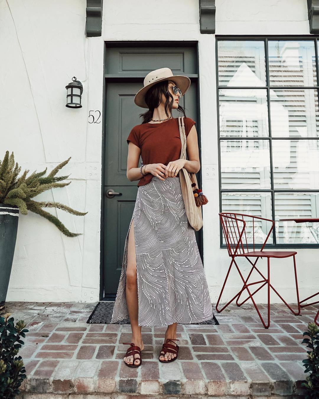 Long Skirt Slash