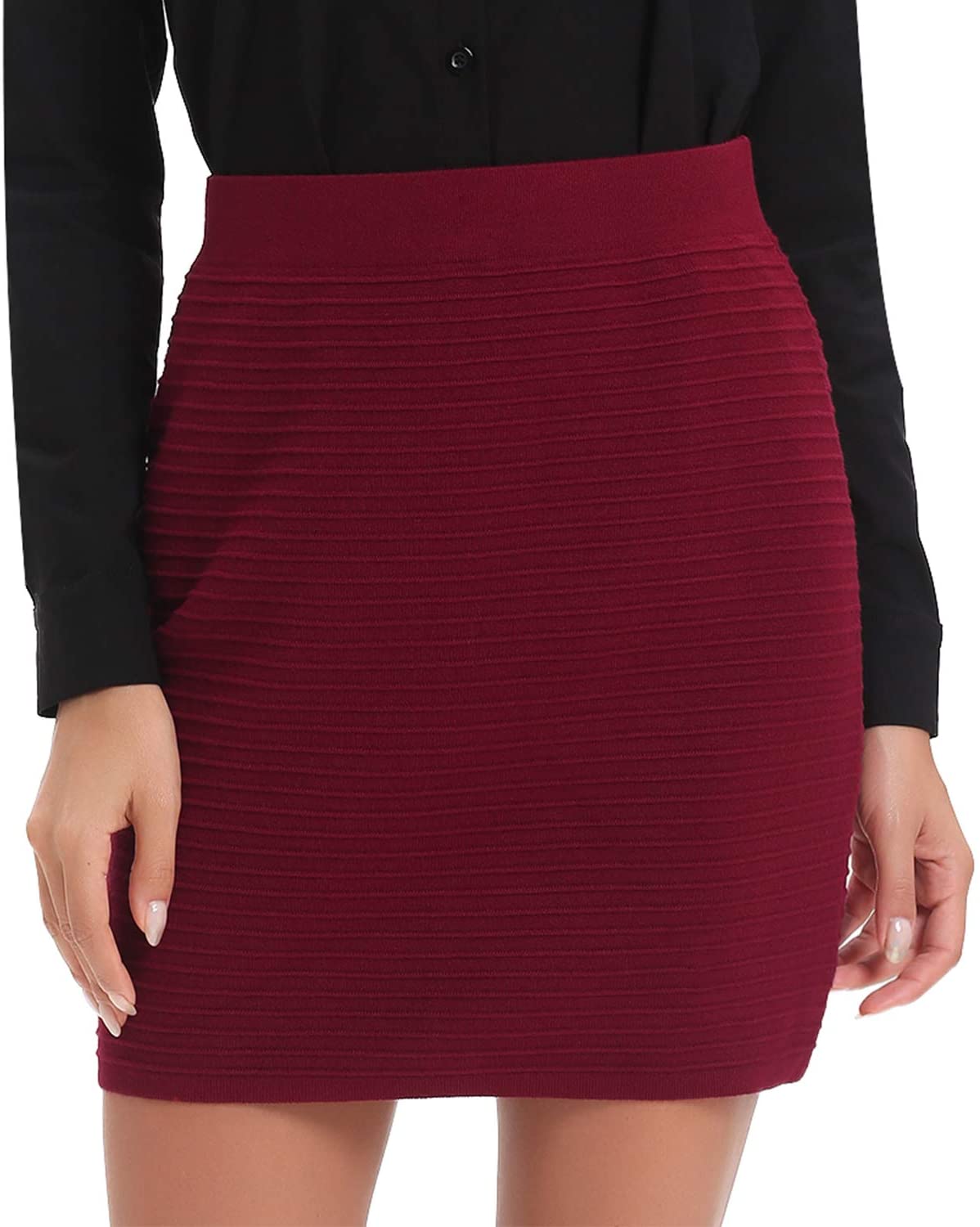 Luxspire Women’s Bodycon Mini Skirts