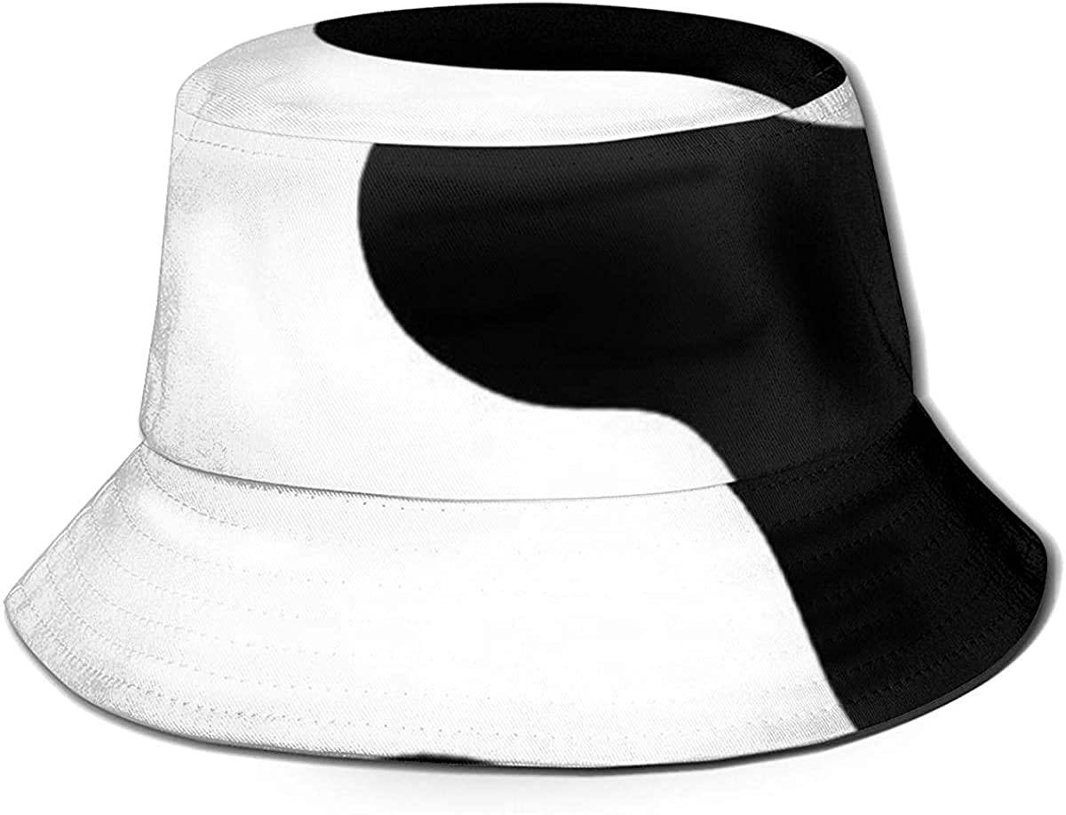 MODORSAN Cow Print Flat Top Unisex Fisherman's Hat