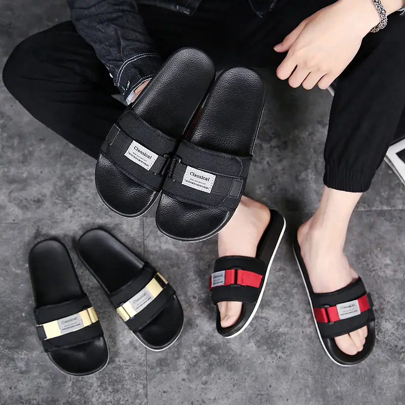 Men’s Black Sliders for Every Occasion – The Streets | Fashion and Music