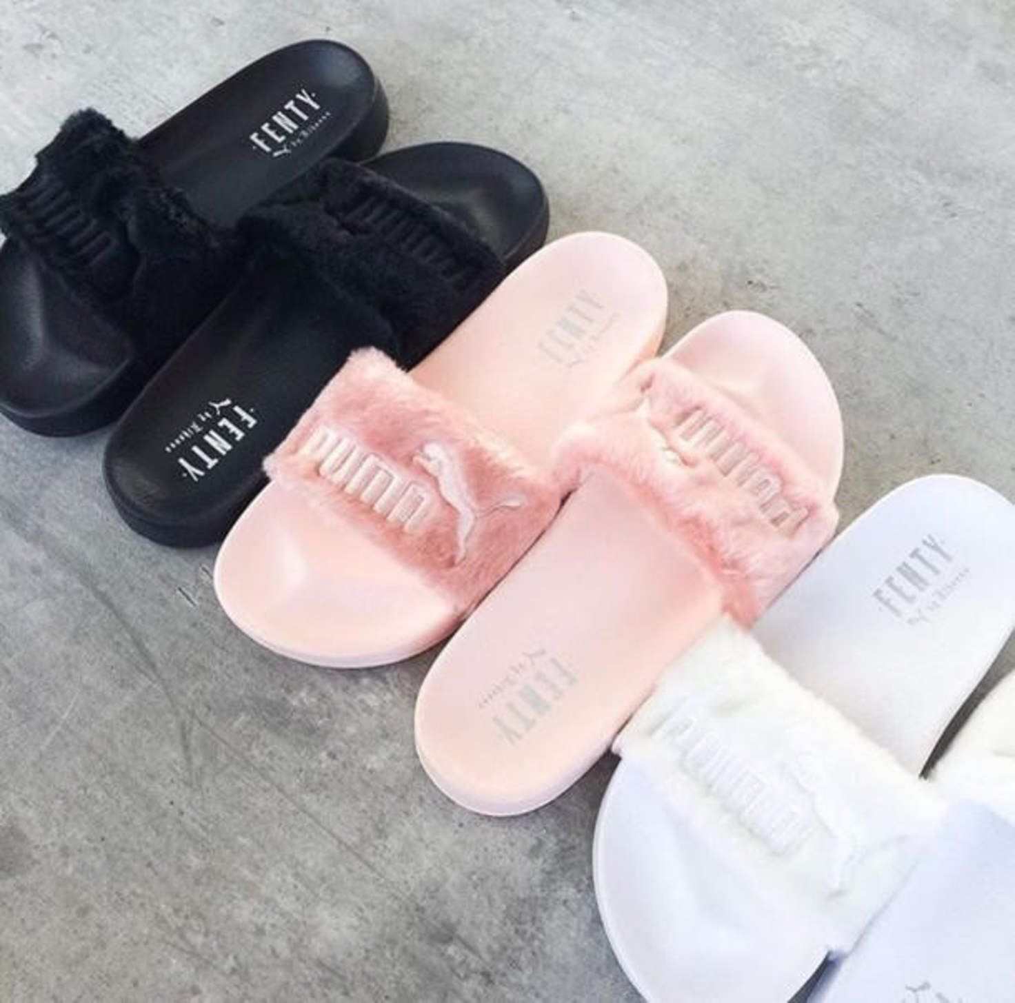 Rihanna slippers