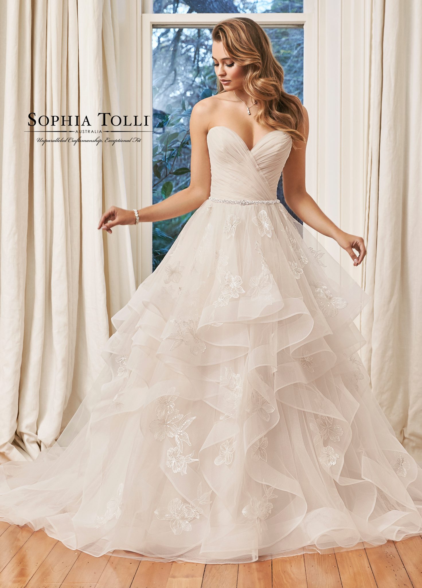 SOPHIA TOLLI FAIRYTALE Y11958 RYLEE WEDDING DRESS
