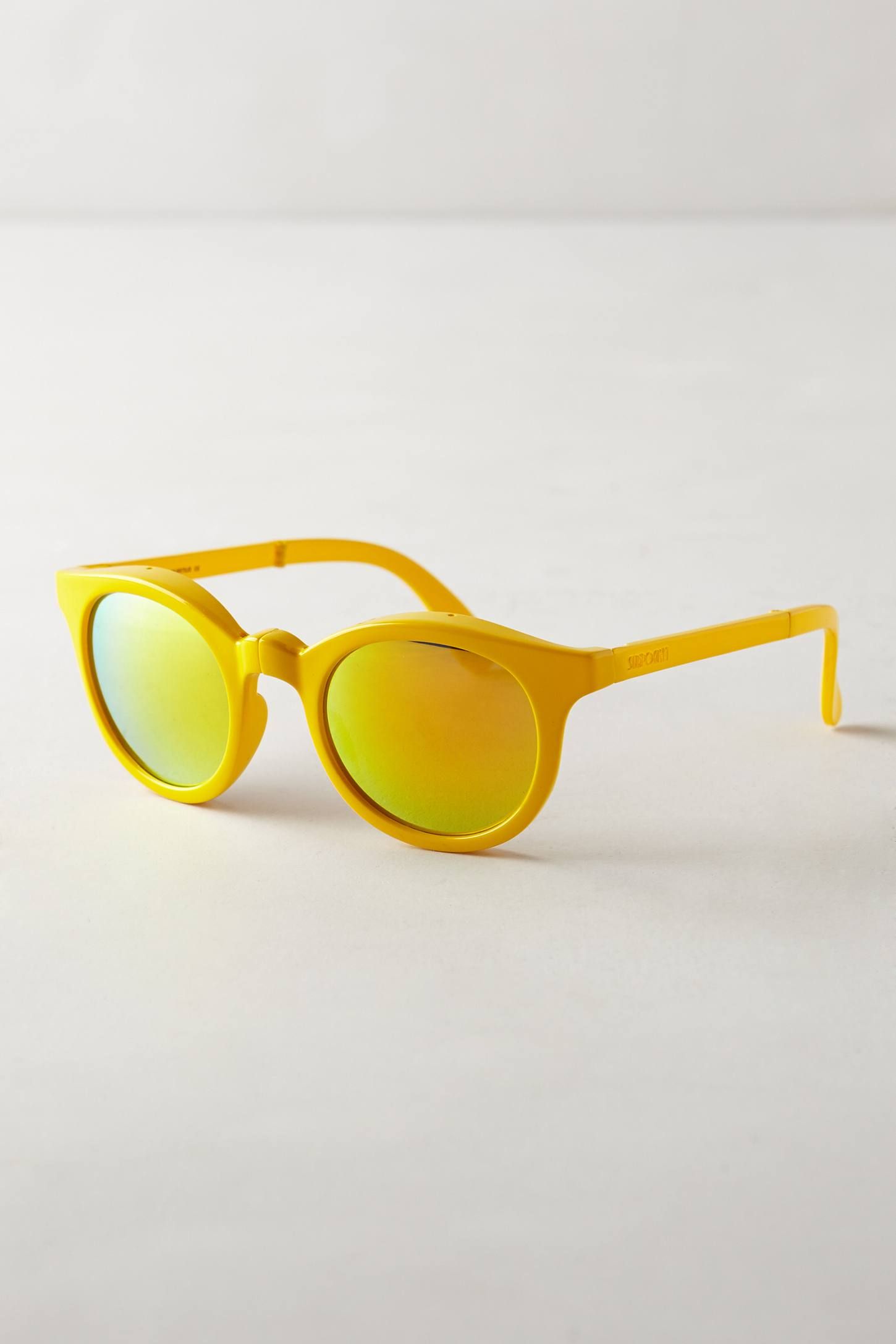 Sunpocket Foldable Electric Lemon Sunglasses