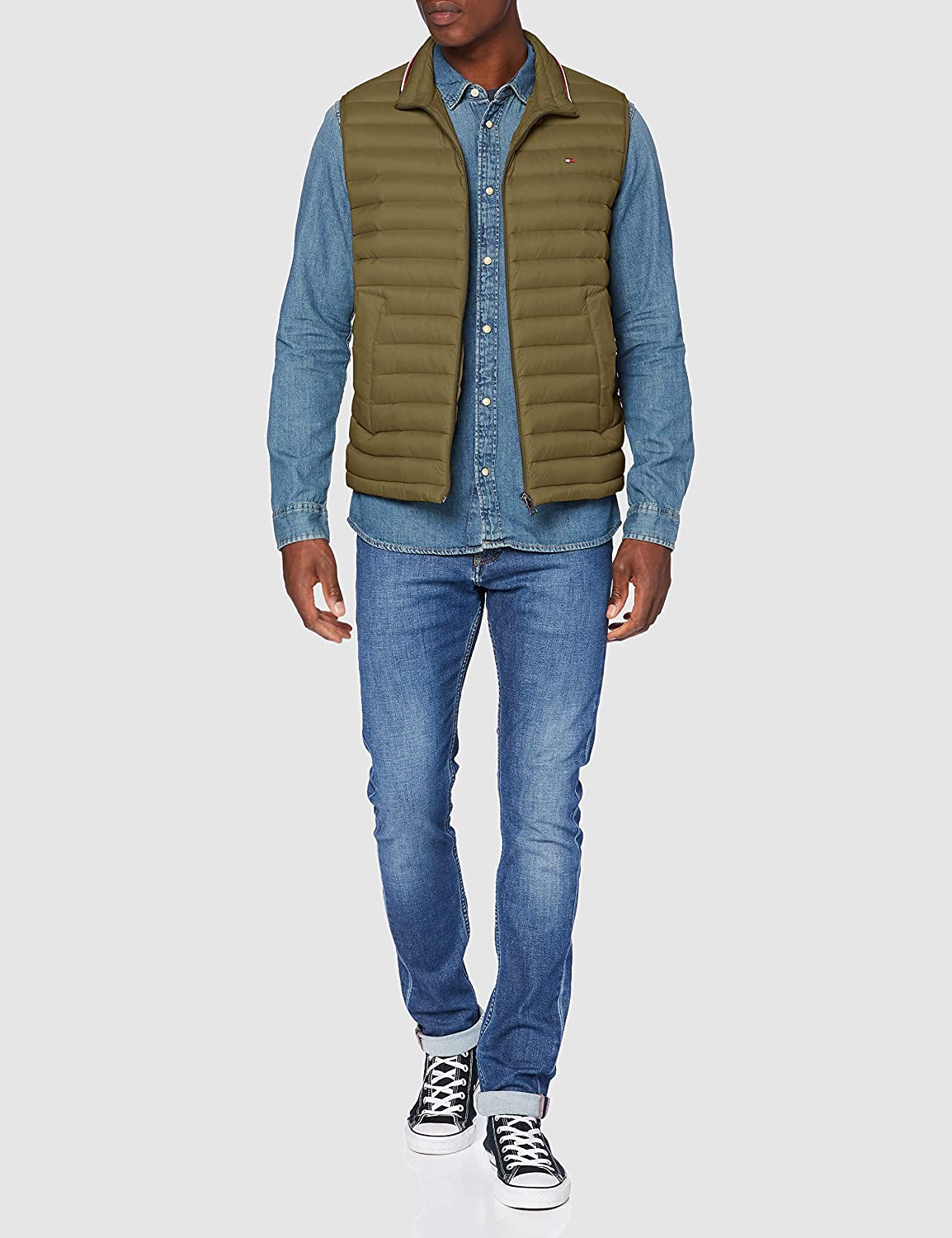 Tommy Hilfiger Men's Packable Down Vest Jacket