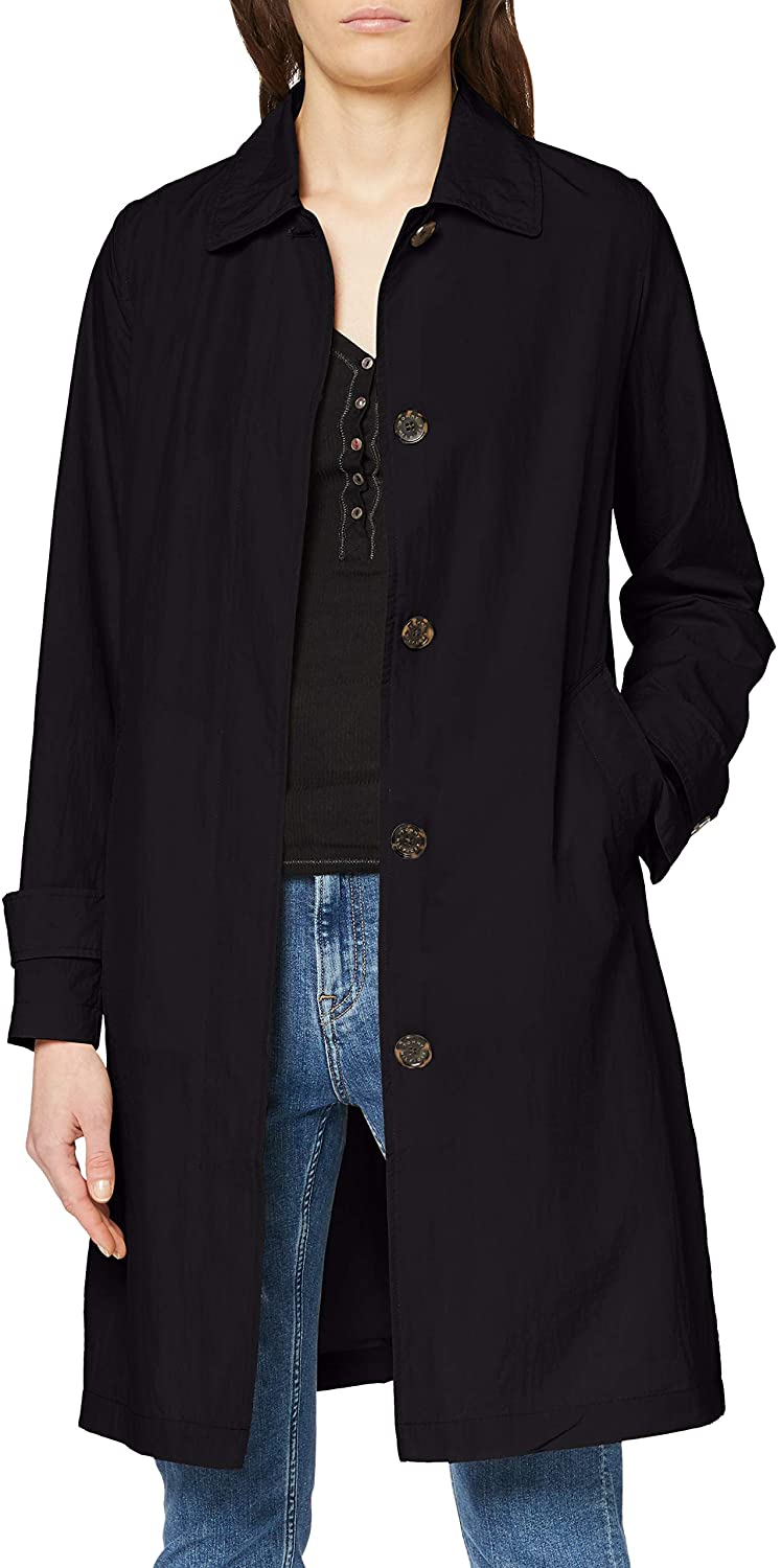 Tommy Hilfiger Women's Claudia Packable Crinkle Mac Trench Coat