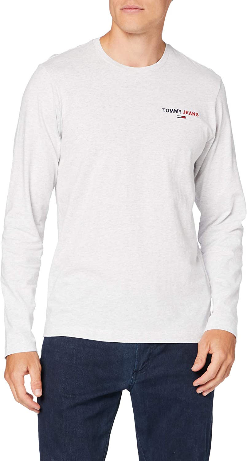 Tommy Jeans Men's TJM Longsleeve Corp Tee Shirt