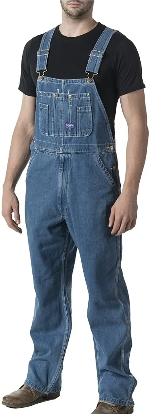 Walls Men's Big Smith Rigid Bib Overall