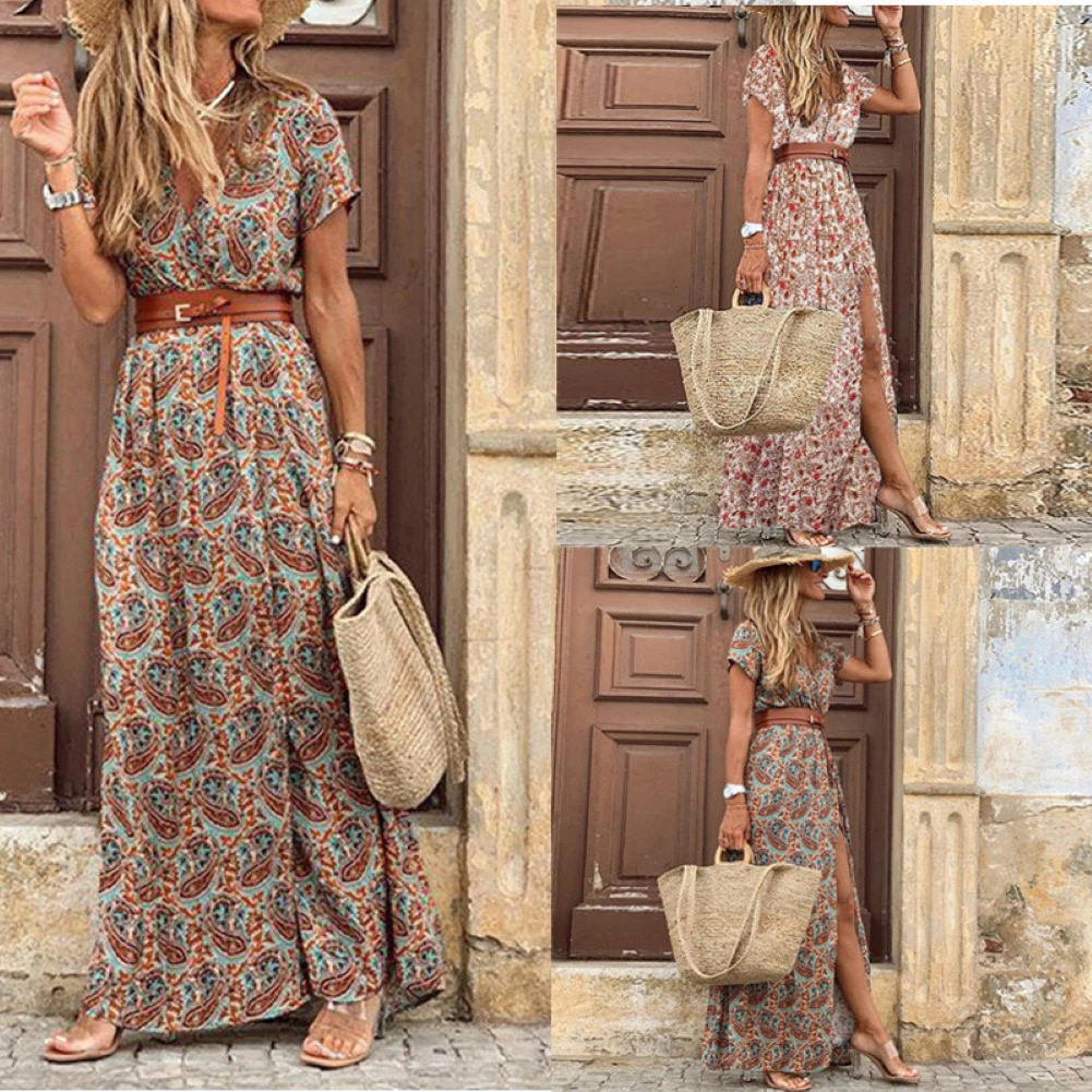 Women Paisley printed dress