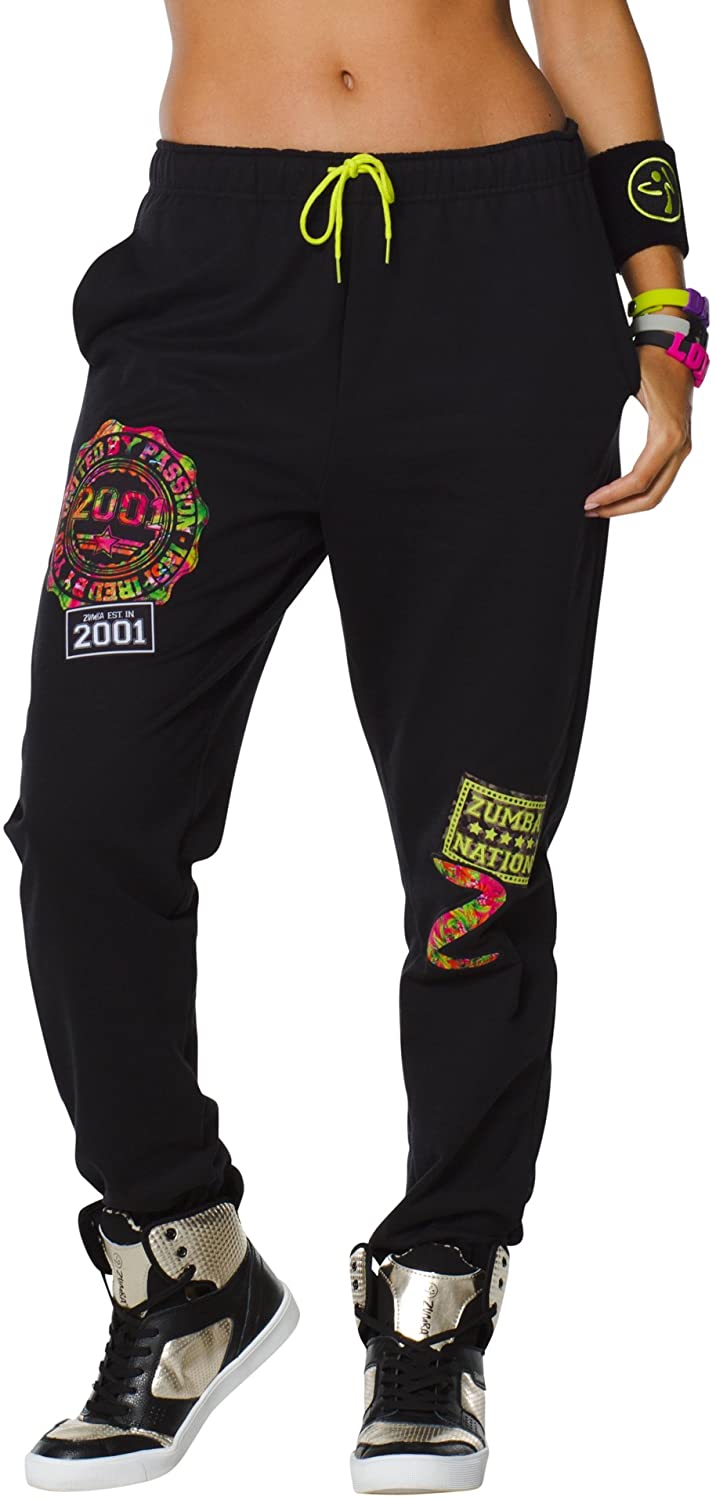 Zumba Women's Fitness WB Dance is Love Sweatpant