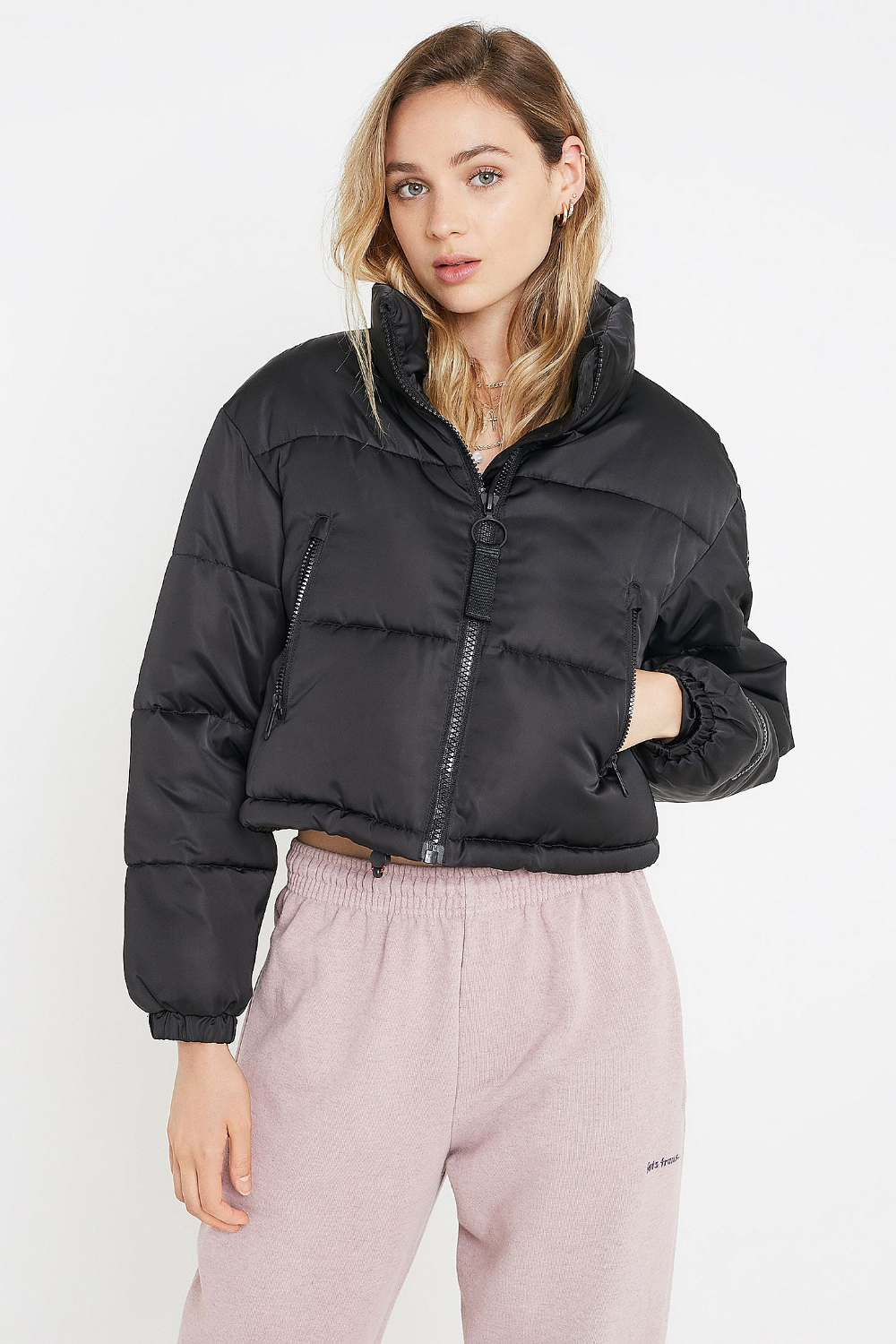 cropped Puffer Jacket