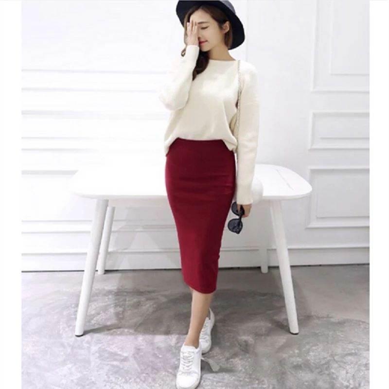 What are the Advantages of a Ribbed Midi Skirt? – The Streets | Fashion ...